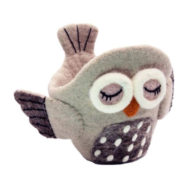 Owsley Sleepy Bird Felt Pot